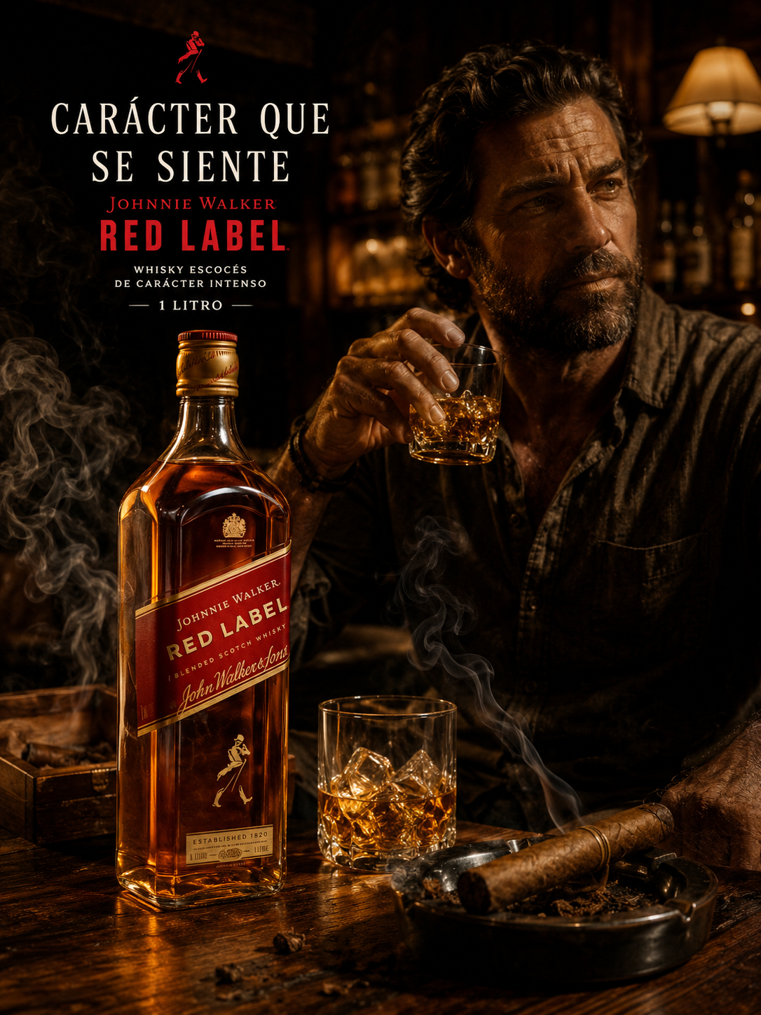 JW RED LABEL 1L